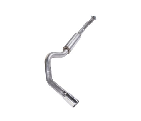 Pypes Converter-Back Exhaust Systems SFT22V System, Cat-back, Single, Stainless Steel, Natural, Polished Tip, Ford, 2.7, 3.5L, Kit
