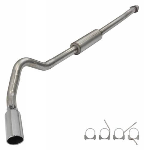 Pypes Converter-Back Exhaust Systems SFT24V Kit, 2010-2014 F150 RAPTOR 4" CATBACK EXHAUST KIT