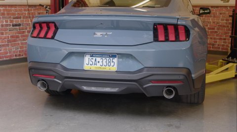 Pypes X-Bomb Exhaust Systems SFM96MX System, X-Bomb, Cat-Back, Stainless Steel, Natural, Polished Tips, Ford, Mustang, Kit