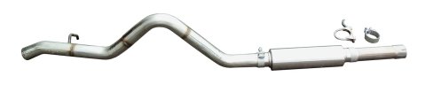 Pypes Converter-Back Exhaust Systems SJJ21R System, Cat-back, Single, Stainless Steel, Natural, Rear Exit, Jeep, 3.6L, 3.8L, Kit