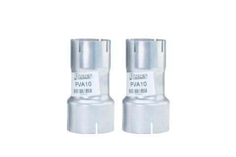 Pypes Exhaust Pipe Adapters PVA10 Reducer, 3 in. Inside Diameter to 2.5 in. Inside Diameter, Pair