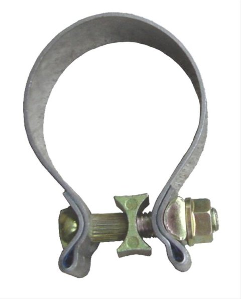Pypes 3 Inch Exhaust Clamp HVC24 Clamp, Stainless Steel, Natural, Band Clamp, Slip Joint, 3.0 in. Dia, 1.0 Width, Each