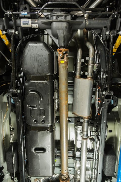 Pypes Violator Dual Exhaust Systems SDT21V System, Muffler Kit, 2009-2015, Dodge, Ram, 409 Stainless Steel, Kit