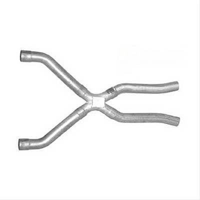 Pypes Off-Road X-Pipes XGG10 Crossover Pipe, X-Pipe, Stainless Steel, Natural, 2.50 in. Diameter, Chevy, G-Body, Kit