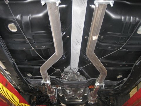 Pypes No-Muffler Exhaust Systems SGA30 System, No Mufflers, Header-Back, Stainless Steel, Natural, Buick, Chevy, Oldsmobile, Pontiac, V8, Kit