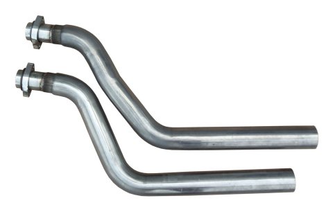 Pypes Stainless Steel Exhaust Downpipes DFM12S Downpipes, Steel, Natural, 2.5 in. Diameter, Ford, 289/302, Pair
