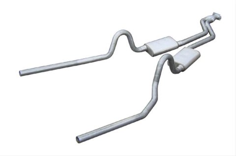 Pypes Turbo Pro Exhaust Systems SGG53T Systems, Pro, Cat-back, Stainless Steel, Natural, Chevy. Pontiac, Kit