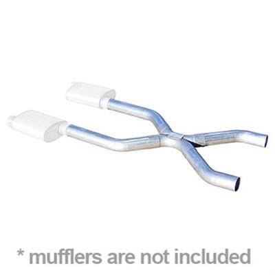 Pypes Off-Road X-Pipes XVA14 Crossover Pipe, X-Pipe, 3.5 in., Stainless Steel, Natural, Universal, Kit