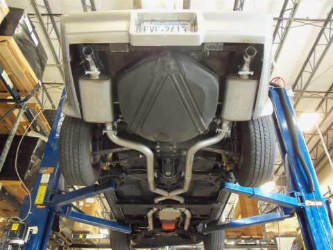 Pypes No-Muffler Exhaust Systems SCC10 System, No Mufflers, Crossmember Back, Stainless Steel, Natural, X-Pipe, Chevy, Kit