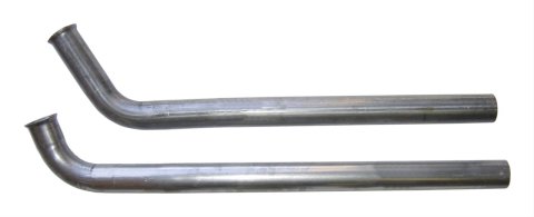 Pypes Stainless Steel Exhaust Downpipes DGB10S Downpipes, Steel, Natural, 2.5 in. Diameter, Buick, GS/GS 400/GS 455, Pair