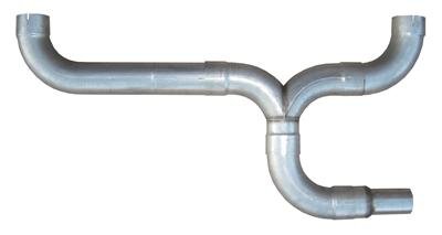 Pypes Diesel Truck Stacks STD005 Stack Y-Pipe, Dual 5 in. Stacks, Kit