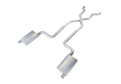 Pypes Street Pro Exhaust Systems SCC12S System, Pro, Header Back, Stainless Steel, Natural, X-Pipe, Chevy, Kit