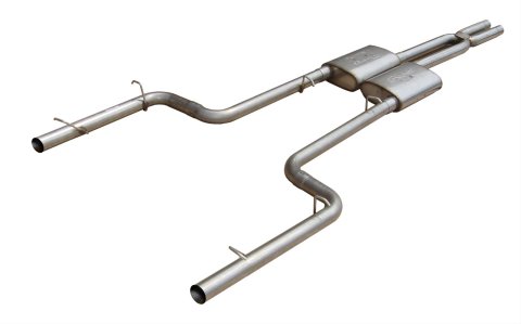 Pypes Violator Dual Exhaust Systems SMC24V System, Dual, Cat-back, Stainless, Natural, Split Rear Exit, Dodge, 5.7L Hemi, Automatic, Kit