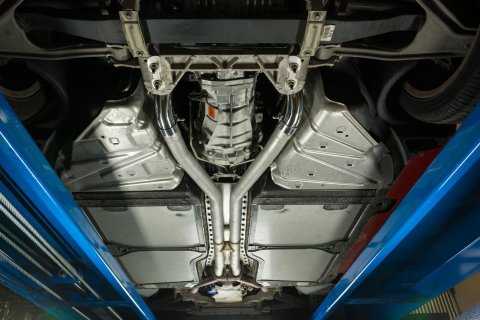 Pypes Violator Dual Exhaust Systems SCC61VS C6 AXLE BACK EXHAUST