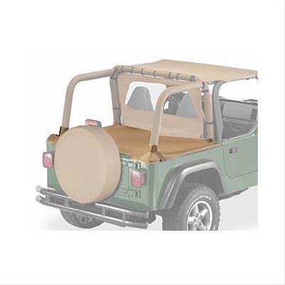 Bestop Duster Deck Covers 9001937 Soft Top, Cover, Polymer Cloth, Spice, Jeep, Each