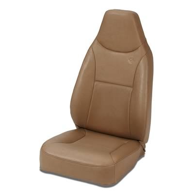 Bestop TrailMax II Spice Vinyl Seat 3943637 Seat, II, Highback Front Bucket, Fabric, Spice, Jeep, Each