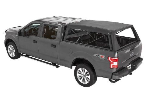 Bestop Supertops for Trucks 2 2015-2025 F-150 - 7733635 Soft Top. Supertop Truck 2, Truck Cap Top, PVC Coated Sailcloth, Black, Side Curtains, Tinted Rear Window, 6 1/2 ft. Bed, Ford, Each