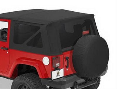 Bestop Tinted Window Kits 5812935 Kit, Replace-a-top, Polymer Cloth, Windows, Black Diamond, Jeep, Kit