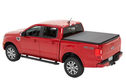 Bestop Supertop for Truck 2 Tonneau Covers 7743135 Cover, 2, Soft Roll-Up, Hook and Loop Attachment, Vinyl, Black Diamond, 6 ft. Bed, Ford, Each