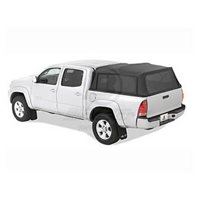 Bestop Supertops for Trucks 2005-2020 TACOMA - 7630835 Soft Top, Supertop Truck Bed Cover, Canvas, Black Diamond, Tinted Windows, Toyota, Each