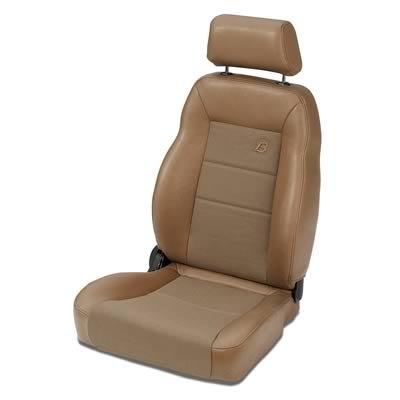 Bestop TrailMax II Pro Spice Fabric Seat 3946037 Seat, II, Highback Front Bucket, Reclining, Fabric, Spice, Jeep, Each