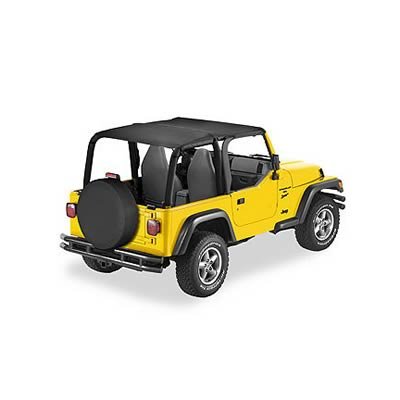 Bestop Strapless Safari Bikini Tops 5253015 Soft Top, Bikini, Polymer Cloth, Black Denim, Jeep, Each