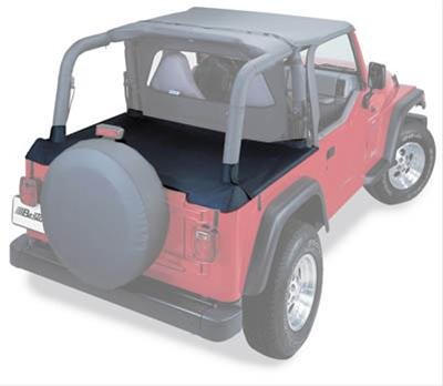 Bestop Duster Deck Covers 9001915 Soft Top, Cover, Polymer Cloth, Black Denim, Jeep, Each