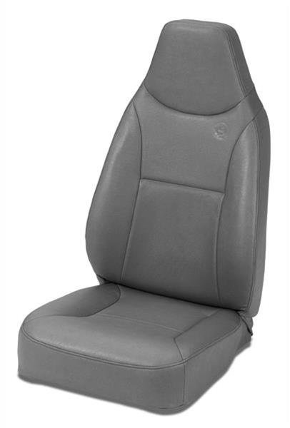 Bestop TrailMax II Black Vinyl Seat 3943601 Seat, II, Highback Front Bucket, Vinyl, Black, Jeep, Each