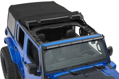 Bestop Supertop Squareback Soft Tops for 2018-2026 WRANGLER - 54726-35 Top, Squareback, Complete Top, Black Diamond, Jeep, Each