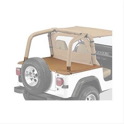 Bestop Duster Deck Covers for 1992-1995 WRANGLER - 9001037 Soft Top, Cover, Polymer Cloth, Spice, Jeep, Each