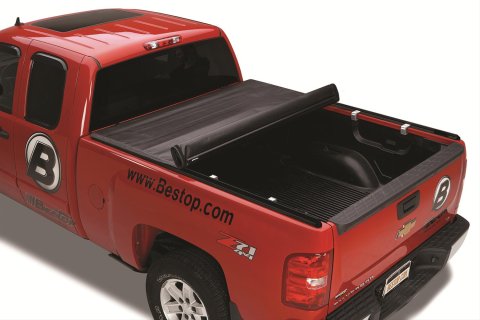 Bestop EZ Roll Tonneau Covers for 2004-2012 CANYON, COLORADO - 1915201 Cover, Roll, Soft Roll-up, Vinyl, Black, Chevy, GMC, Isuzu, 6 ft. Truck Bed Length, Each