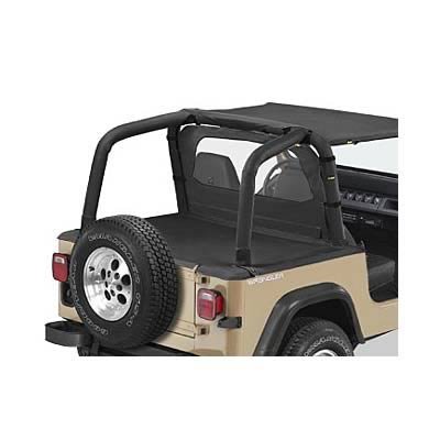 Bestop Sport Bar Covers 8000915 Cover, Vinyl, Black Denim, Jeep, Kit