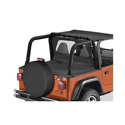 Bestop Sport Bar Covers 8002015 Cover, Vinyl, Black Denim, Jeep, Kit