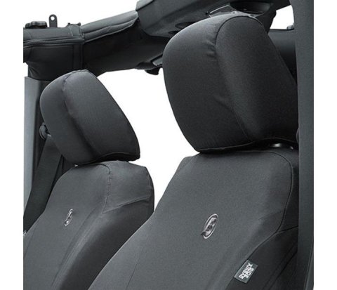 Bestop Seat Covers for 2018-2026 WRANGLER - 2929335 Covers, Rear, Black Diamond, Jeep 2018-19 Wrangler Unlimted, JL 4-door, Fits Factory Rear Seats With Fold Down Armrest, Pair