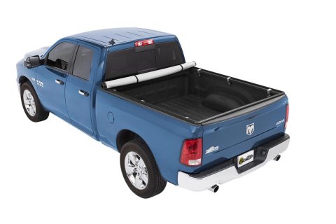 Bestop Supertop for Truck 2 Tonneau Covers 2011-2025 1500, 2019-2024 1500 CLASSIC, 2009-2010 RAM - 7742735 Cover, 2, Soft Roll-Up, Hook and Loop Attachment, Vinyl, Black Diamond, 5 1/2 ft. Bed, Without RamBox, Dodge, Ram,