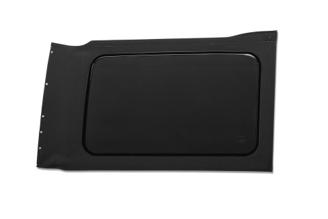 Bestop - Soft Top Windows for 2018-2026 WRANGLER 58302-17 OE Replacement Windows; Jeep 2018-23 Wrangler JL (Quarter Right Hand; 4-Door; Black Twill; Tinted)