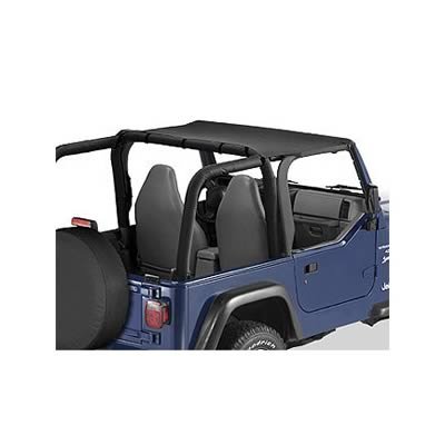 Bestop Strapless Bikini Tops 5252115 Soft Top, Bikini, Polymer Cloth, Black Denim, Jeep, Each