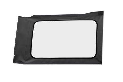 Bestop - Soft Top Windows for 2018-2026 WRANGLER 58300-35 OE Replacement Windows; Jeep 2018-23 Wrangler JL (Quarter Right Hand; 4-Door; Black Vinyl; Clear)