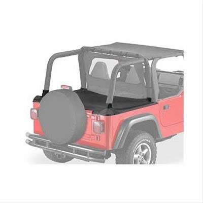 Bestop Duster Deck Covers for 1992-1995 WRANGLER - 9001815 Soft Top, Cover, Polymer Cloth, Black Denim, Jeep, Each