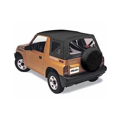 Bestop Replace-A-Tops for 1999-2004 TRACKER, 1999-2003 VITARA - 5136601 Soft Top, Replace-A-Top, Polymer Cloth, Black, Suzuki, Chevy, Each