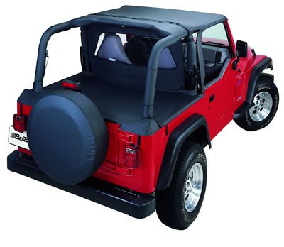 Bestop Tire Covers 6103015 Cover, Black Denim, Fabric, Wraparound, for Tires up to 10 in. Wide and 30 in. Diameter, Each