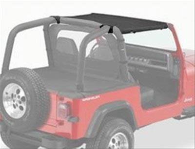 Bestop Strapless Bikini Tops for 1992-1995 WRANGLER - 5251915 Soft Top, Bikini, Polymer Cloth, Black Denim, Jeep, Each