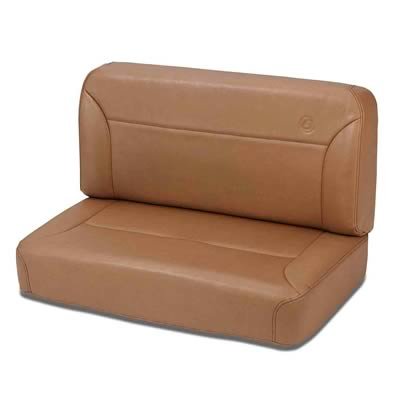 Bestop TrailMax II Fixed-Back Rear Spice Vinyl Bench Seat 3943737 Seat, II, Fixed, Bench, Vinyl, Spice, Jeep, Each