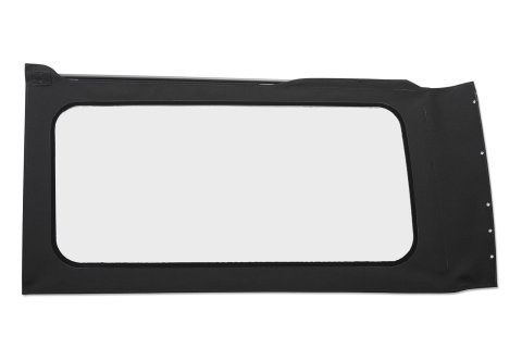 Bestop - Soft Top Windows for 2018-2026 WRANGLER 58305-17 OE Replacement Windows; Jeep 2018-23 Wrangler JL (Quarter Left Hand; 2-Door; Black Twill; Clear)