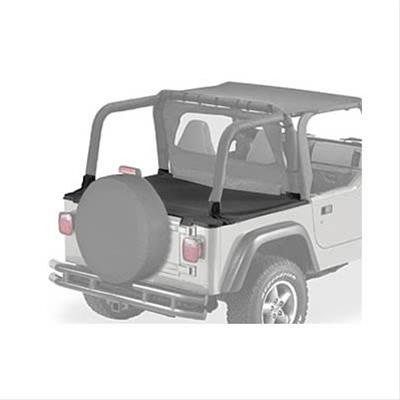 Bestop Duster Deck Covers 9002015 Soft Top, Cover, Polymer Cloth, Black Denim, Jeep, Each