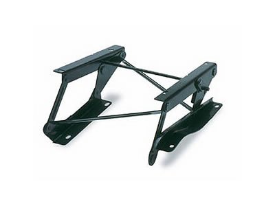 Bestop Seat Risers for 1976-1983 CJ5, 1976-1986 CJ7, 1987-1995 WRANGLER - 5125401 Brackets, Riser, Passenger Side, Steel, Black, Jeep, Each