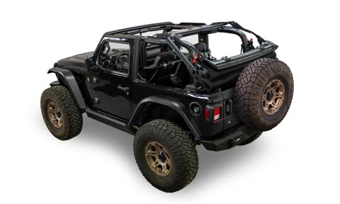 Bestop Supertop Glide Soft Tops for 2018-2025 WRANGLER - 54728-35 Top, Glide, Complete Top, Black Diamond, Jeep, Each