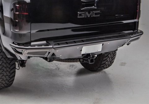 N-FAB RBS Pre-Runner Rear Bumpers for 2014-2021 TUNDRA - T14RBS-H-TX Bumper, Pre-runner Bumper, Fabricated, Steel, Black Textured Powdercoated, Toyota, Each