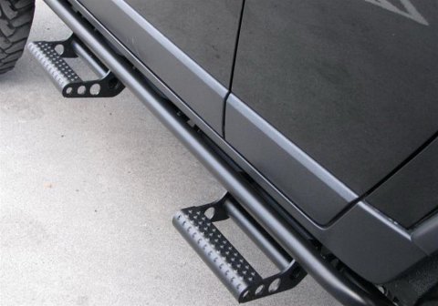N-fab - Running Boards, Nerf Bars and Rock Sliders for 2007-2021 TUNDRA T074RKRCCRS4 Nerf/Step Bar