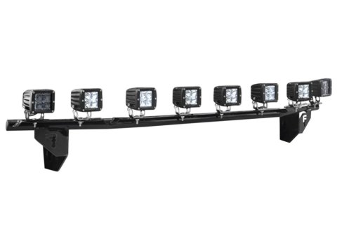 N-fab Light Mount Brackets F1730LD Auxiliary Bracket, Bar, Gloss Black